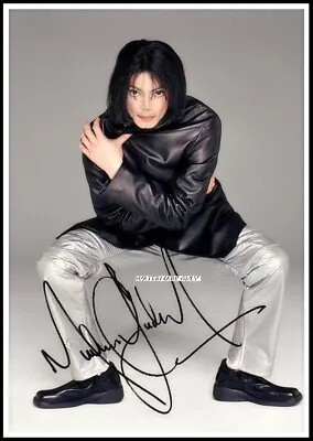 Michael Jackson Autographed Cotton Canvas Image. Limited Edition (MJ-215) • $11.94