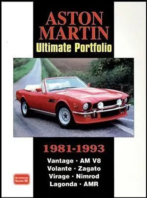 Aston Martin Road And Comparison Tests 1981-1993 Volante Vantage Zagato Lagonda • $42