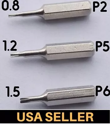 6X Pentalobe Star Screwdriver Bit For IPhone MacBook Pro Air Retina P2 P5 P6 1.2 • $6.99