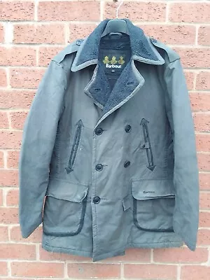 Barbour Holton Great Coat Mens Size Small • $1.23