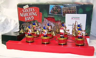 1992 MR. CHRISTMAS Santa's Marching Band Musical Bells Plays 35 Carols W/Box EXC • $149.95