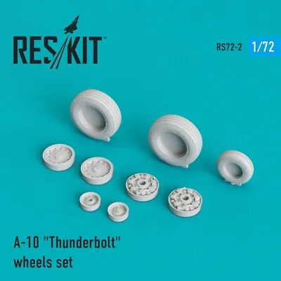 1/72 Reskit RS72-0002 A-10 Thunderbolt Wheels Set • $10