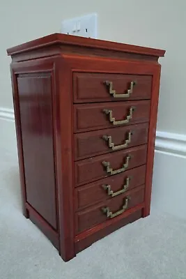 High Quality Small Wooden Chinese Chest - Collector's / Jewellery Cabinet • £140