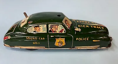 Vintage 11  MARX DICK TRACY Tin Lithographed Car 1949 - For Restoration/Display • $120