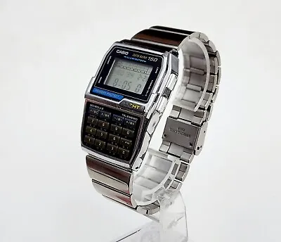 Men's Vintage 90's Calculator-Watch CASIO  DataBank  (1477) DBC-1500. Alarm • $98.99