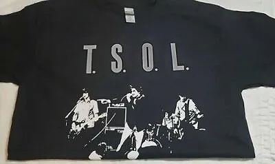 TSOL Band Punk Rock Hardcore Thrash Band T Shirt Tee Music Band • $14.99