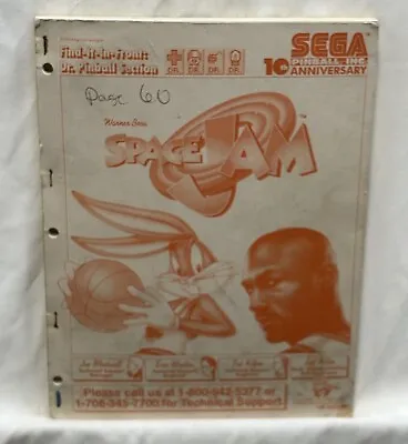 Original-sega-space Jam-manual • $35