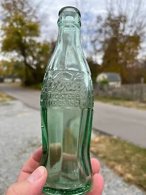 Sault Ste. Marie Michigan Patent Dec. 25th 1923 Coca-Cola Bottle • $34.95