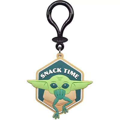 Star Wars - Baby Yoda - The Child - Snack Time Keychain Collectible Gift • $8.32