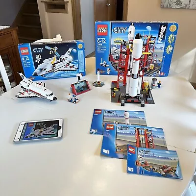 $120 • Buy LEGO CITY Set - Space Centre 3368 & Space Shuttle 3367 - RETIRED SETS In EUC