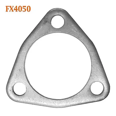 FX4050 2 1/2  2.5  ID Triangle Exhaust Flange For 2 1/4  2.25  OD Flared Y Pipe • $11.88