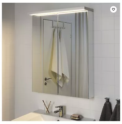 $450 • Buy GODMORGON Mirror Cabinet With 2 Doors, Made In Italy W/GODMORGON Led Lighting