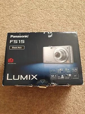 Panasonic FS 15 Lumix 12.1 Megapixels Digital Camera • £30