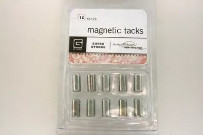 Basic Grey Magnetic Tacks For Scrapbook Paper Trimmer Mat Super Strong 1/2 In Pe • $12.95