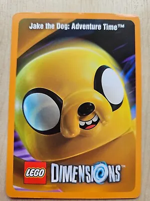 Lego Dimensions Collectors Cards Brick Live 2016- Jake The Dog: Adventure Time • £1.50