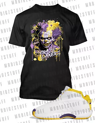 Kobe Crazy Lakers Clown Psycho Fun Tee Shirt Shoe Big & Tall Or Small Street • $45.56