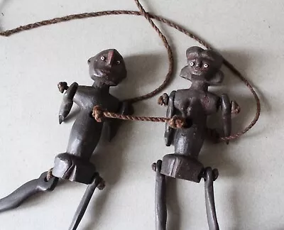 Couple Of Marionette  - Nyamwezi  - Wood Tanzanie - Objets De Regalia • £160.86