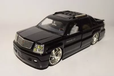 B13 1:18 Jada Toys Cadillac Escalade Ext Pick Up Dub Black Exc. Condition • $31.14