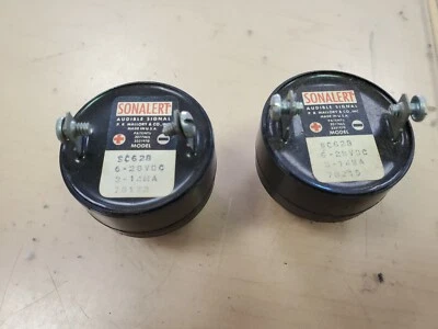 $13.95 • Buy 2 MALLORY SONALERT SC628 Steady Tone BEEPER 6-28VDC, 2.9KHz 