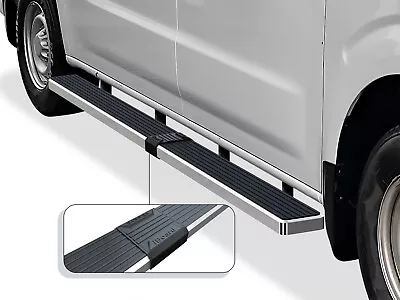 IBoard Running Boards 6-inch Silver Fit 12-21 Nissan NV 1500 2500 Full Size Van • $239