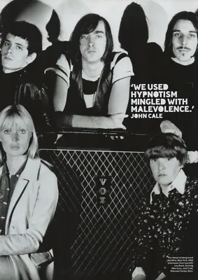 £4.99 • Buy Velvet Underground - We Used Hypnotism - Full Size Magazine Advert