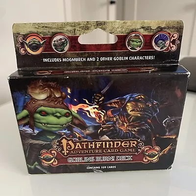 Pathfinder Adventure Card Game Goblins Burn! Deck • $11.99