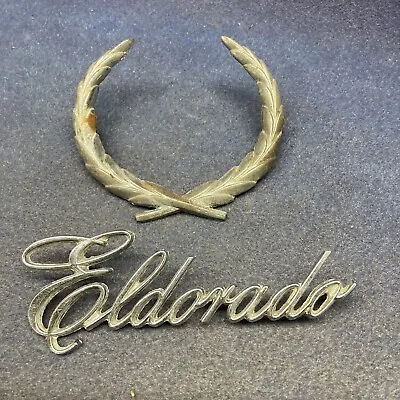 Vintage Cadillac Eldorado Car Emblem Badge. 4.5  Long • $18.40