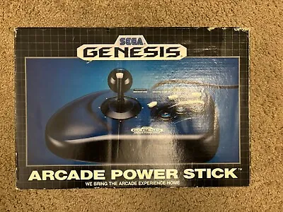 Sega Genesis Arcade Power Stick CIB TESTED • $70