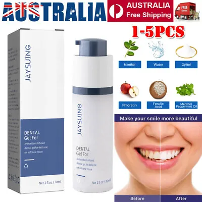 $11.35 • Buy 1-5x PROPOLIS Teeth Regrowth Dental Gel Tooth Whitening Gel Remove Tartar