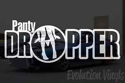 Panty Dropper Sticker Decal V2 - JDM Lowered Stance Low Drift Slammed Turbo • $6.99