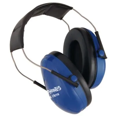 Vic Firth KIDP Kidphones Noise Reducing Isolation Headphones Blue • $27.95