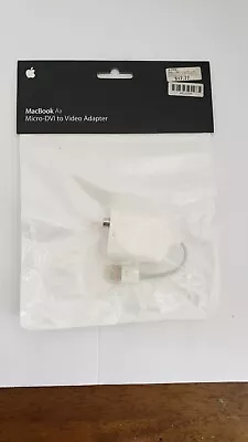 $9.99 • Buy Apple MacBook Air Micro DVI To Video Adapter MB202G/A BRAND NEW
