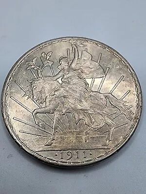 1911 Mexico Un Peso Caballito High Grade No Reserve!! • $222.50