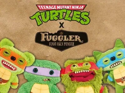 TMNT Fugglers Teenage Mutant Ninja Turtles Plush Toys (cart To Combine Post) • $28.26