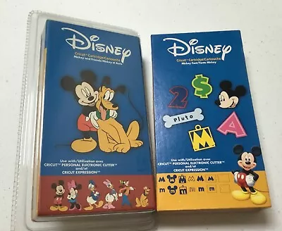 Cricut DISNEY MICKEY & FRIENDS - FACTORY SEALED + Bonus Mickey Font Cartridge • $35