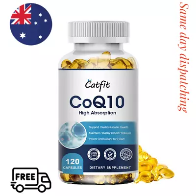 300MG COQ 10 Coenzyme Q-10 Heart Health Support Increase Energy & Stamina • $21.99