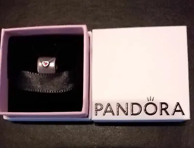 925 Sterling Silver Genuine Pandora Love Letter Charm Boxed • £21