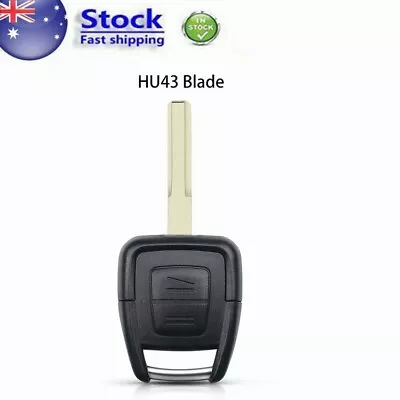 2B Remote Car Key Shell Case Fob Suitable For Holden Astra TS Vectra JR JS HU43 • $6.73