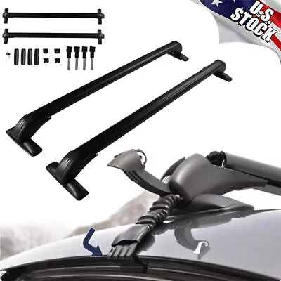 $85.95 • Buy For VW Golf Tiguan MK6 Top Roof Rack Cross Bars Luggage Cargo Carrier W/ Lock