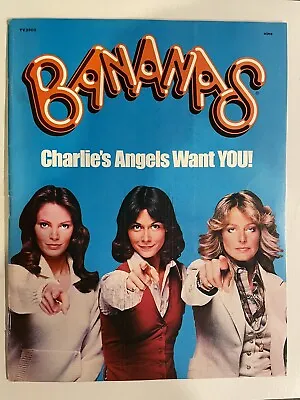 Bananas Magazine Issue Nine Charlie’s Angels Cover 1977 Farrah Fawcett • £13.65