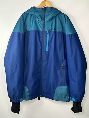 O'Neill Snowboard Ski Jacket Mens L Hooded Waterproof Insulated 2 Layer Shell • $29.99