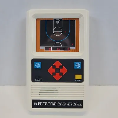  Mattel Classic Electronic Handheld Basketball Game Tested Working  • $22