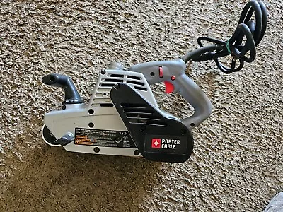 Porter Cable 360VS 12Amp 3 X24  Variable Speed Belt Sander Works Great Very Good • $149.99