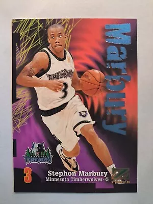 Stephon Marbury Rookie 1997 Skybox Z Force #3 Minn Timberwolves G Nr-Mnt Cond • $0.99