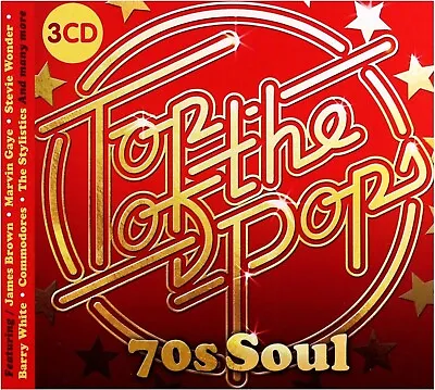 Top Of The Pops 70's Soul NEW SEALED 3xCD Seventies Soul Disco Funk Hits 1970's • £6.99