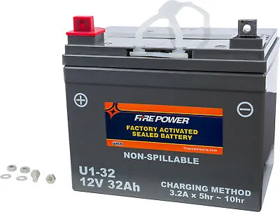 FirePower Activated Sealed Maintenance Free Battery Yamaha Rhino YXZ1000 YPU1-32 • $144.71
