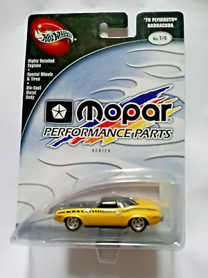 Hot Wheels 100 Mopar Performance Parts 70 Plymouth Barracuda • $17