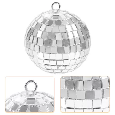 8pcs Decorative Mirror Disco Balls Hanging Disco Balls Reflective Disco • £11.15