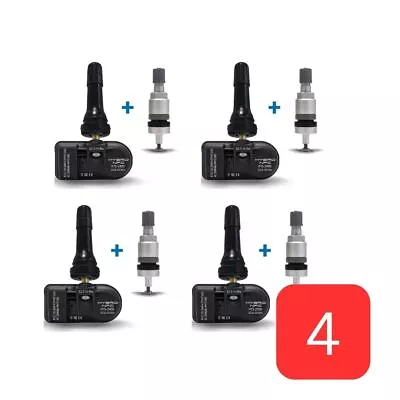 Set Of 4 TPMS Sensors Kit HTS-A78ED For 2013-2019 Volkswagen Beetle  Frequency • $189.34