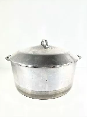 Super Maid Supreme Cookware Aluminum #257 Dutch Roaster W/ Lid 1930’s Vintage • $32.99